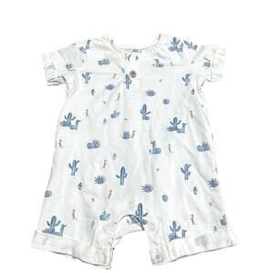 Burts Bees Baby 100% Organic Cotton Desert Life size NB